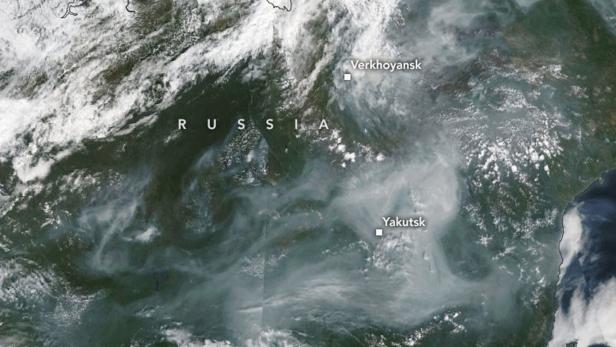 Fire season in Russia's eastern Siberia