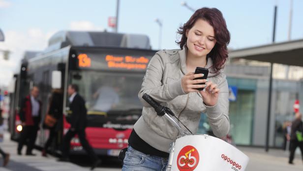 Die Multimodalitäts-App smile soll die Kombination verschiedener Verkehrsmittel erleichtern