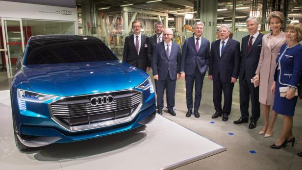 Der Audi Q6 e-tron soll im Audi-Werk in Brüssel gebaut werden