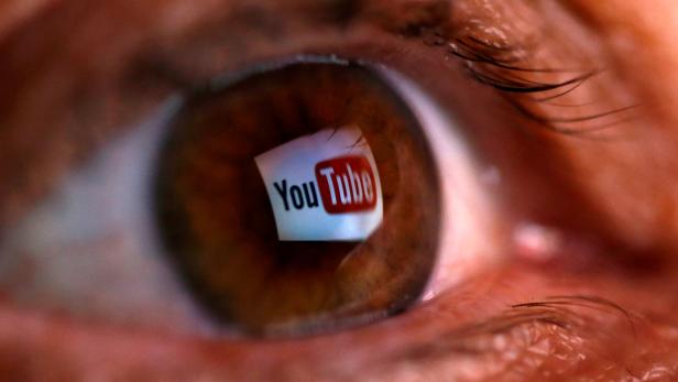 FILE PHOTO: FILE PHOTO: A picture illustration shows a YouTube logo reflected in a person's eye, in central Bosnian town of Zenica