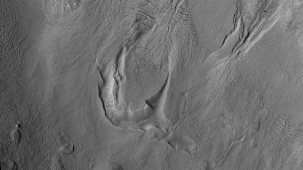 Die Nereidum Montes-Region am Mars