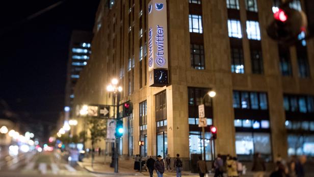 Das Twitter-Hauptquartier in San Francisco