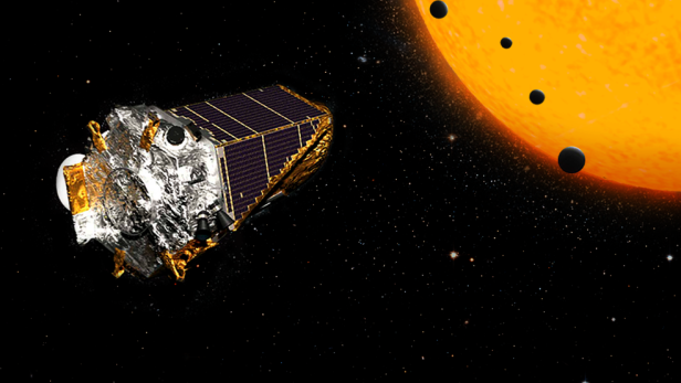 Das Weltraumteleskop Kepler sucht im All nach Planeten