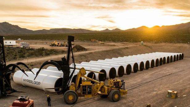 In einem ersten Schritt will Hyperloop One drei Strecken bauen.