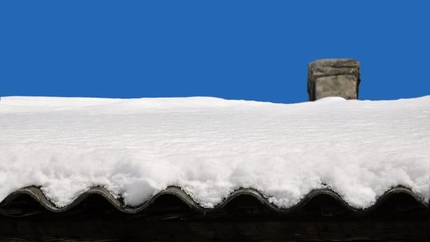 Roof With Snow.
