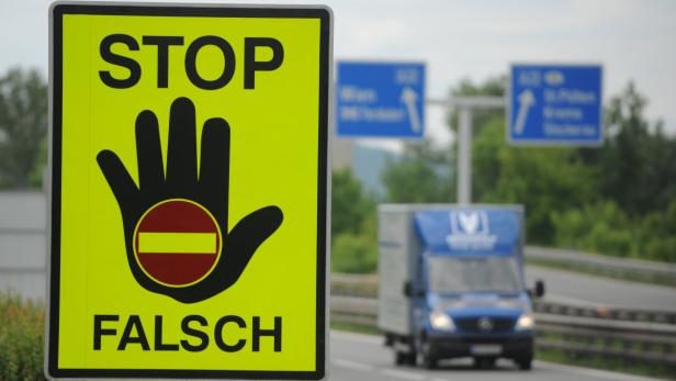 Geisterfahrer-Alarm in Deutschland