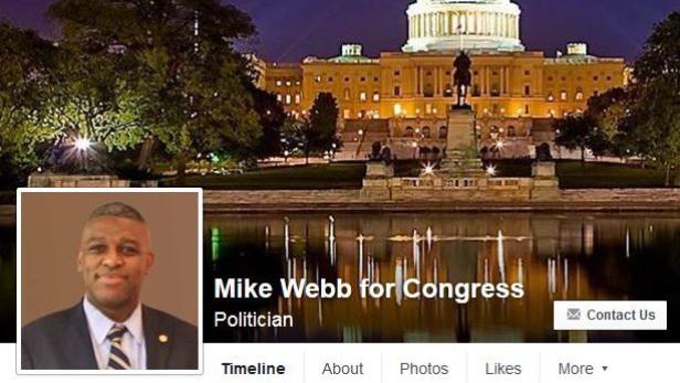 US-Politiker Mike Webb postete seinen Desktop - mit Pornoseiten im Hintergrund