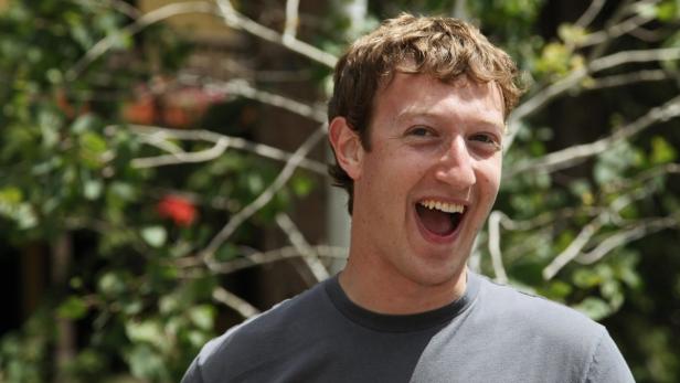 Mark Zuckerberg hat angesichts eines dreimal höheren Gewinns als im zweiten Quartal des Vorjahres gut lachen