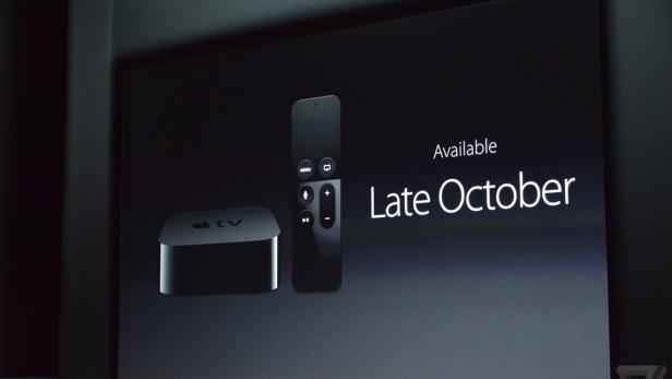 Apple-TV kommt in den ersten Ländern Ende Oktober raus.