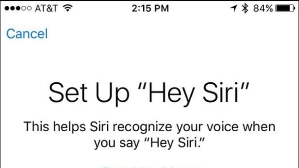 &quot;Hey Siri&quot;: Dieser Spruch soll künftig ersetzt werden durch personalisierte Botschaften.