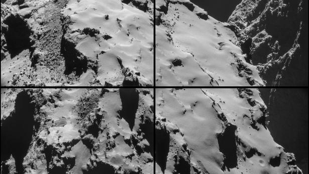 Details des Kometen vom 28. Oktober 2014 -​​