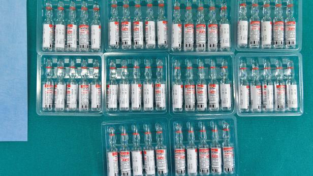 People receive Sputnik COVID-19 vaccine in San Marino