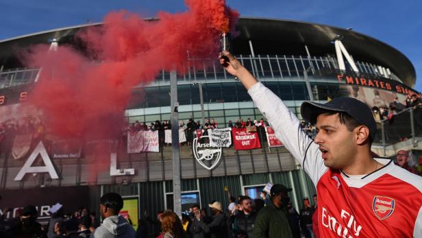 Protest at Arsenal