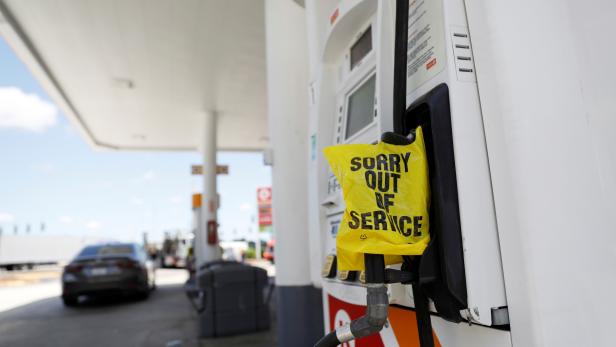 Gas shortage in southeastern United States