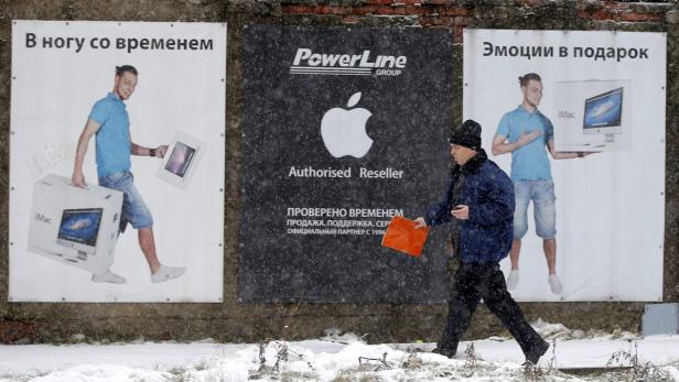 Apple soll in Russland den Händlern Verkaufspreise für Geräte diktiert haben