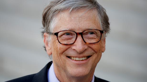 FILE PHOTO: Bill Gates, Co-Chair of Bill & Melinda Gates Foundation leaves the Elysee Palace in Paris, France