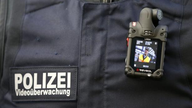 Körperkamera der deutschen Polizei