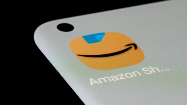 Amazon-App auf einem Smartphone
