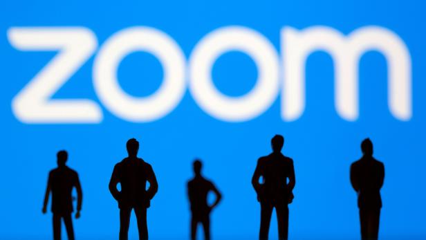 FILE PHOTO: Illustration picture of Zoom logo