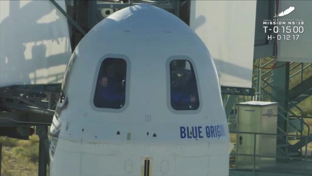 Blue Origin's NS-18 suborbital flight mission