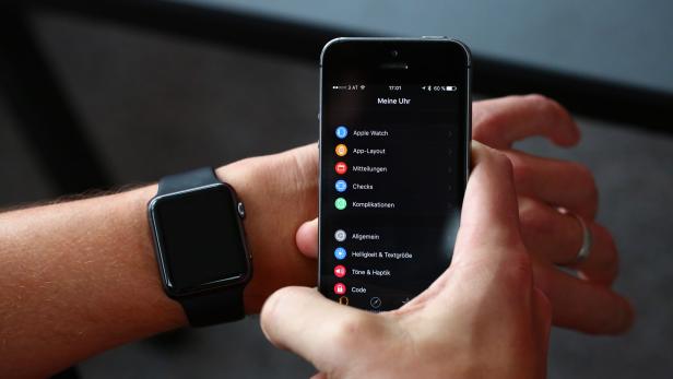 Für das Einrichten der Apple Watch ist ein iPhone (ab Version 5) notwendig