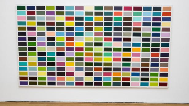 Symbolbild: &quot;265 Farben&quot; von Künstler Gerhard Richter