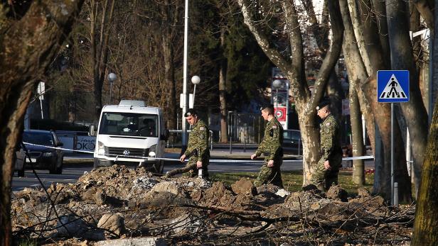 Unidentified military drone crashes in Zagreb