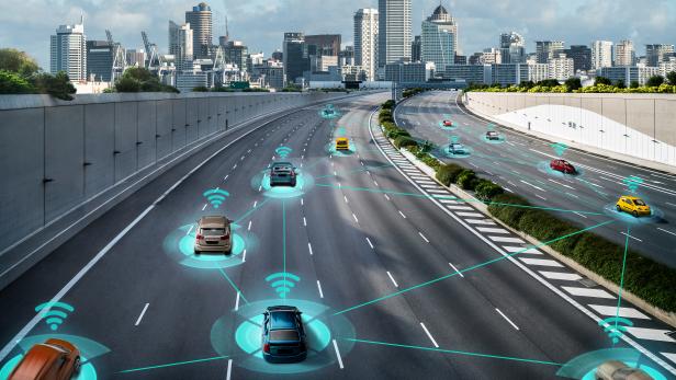 Autonomous car sensor system concept for safety of driverless mode car control