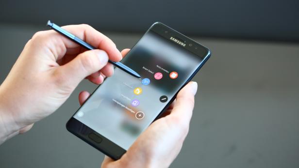 Der Verkauf des Samsung Galaxy Note 7 hätte eigentlich diese Woche in Österreich starten sollen