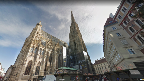 15 Jahre Google Street View - Stephansdom, Wien