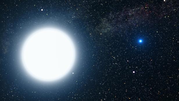 Weiße Zwerge sind sehr alte Sterne.