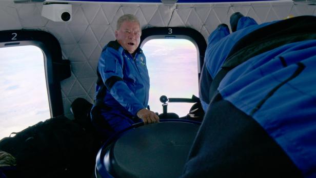 Star Trek actor William Shatner experiences weightlessness on Blue Origin's NS-18 suborbital flight mission