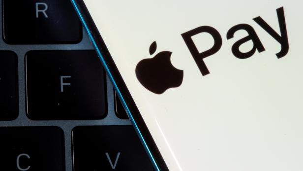 FILE PHOTO: Photo illustration of Apple Pay logo