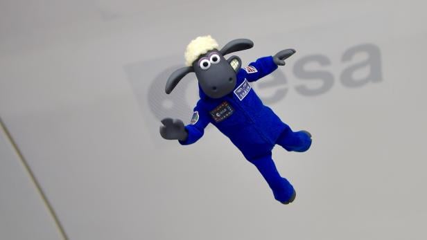 Der Stop-Motion-Held Shaun das Schaf fliegt mit Artemis 1 ins All.