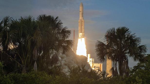 Eutelsat-Satelliten werden häufig mit Ariane-Raketen in den Orbit gebracht