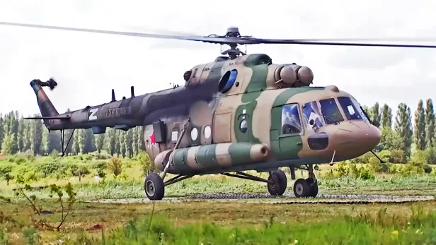 Der Helikopter ist auch in der Ukraine im Einsatz.
