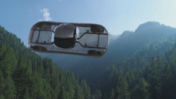 Dieses fliegende Auto sieht aus wie aus einem Retro-Film