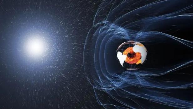 Magnetfeld schützt die Erde vor kosmischer Strahlung