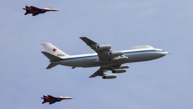 Die Il-80 über Moskau