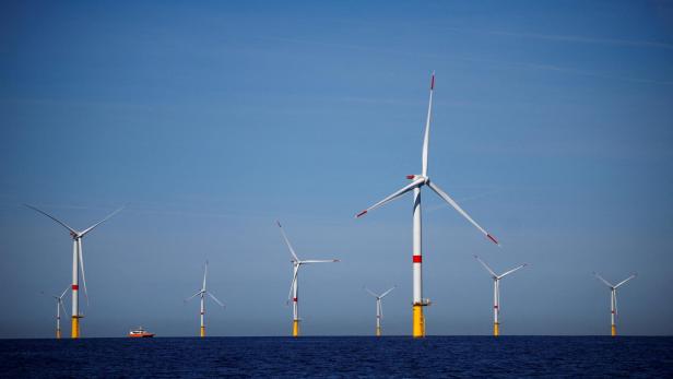 FILE PHOTO: Saint-Nazaire offshore wind farm