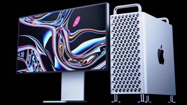 FILE PHOTO: Apple's new Mac Pro is displayed during Apple's annual Worldwide Developers Conference in San Jose