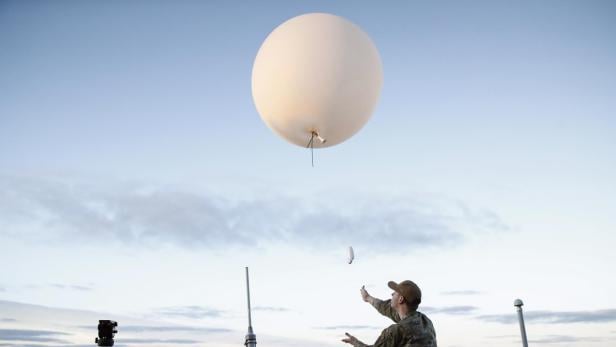 Das Start-up soll Wetterballons steigen gelassen haben. (Symbolbild)