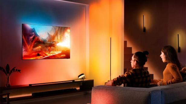 Hue-Lampen können sich direkt mit Smart-TVs synchronisieren 