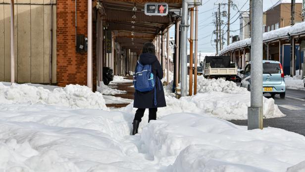 Aomori gilt als eine der schneereichsten Städte der Welt.