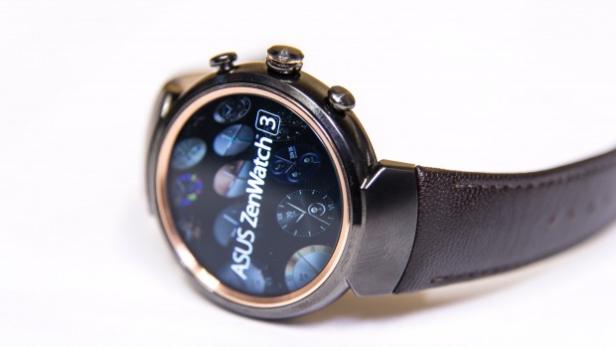 So sieht die neue Smartwatch von Asus aus.