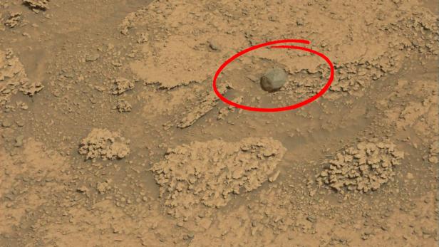 Ungewöhnlicher Mars-Stein könnte ein Meteorit sein
