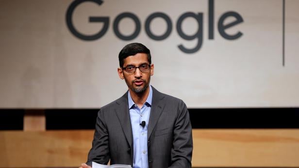 Google-Chef Sundar Pichai gab die Stellenstreichungen via E-Mail bekannt.