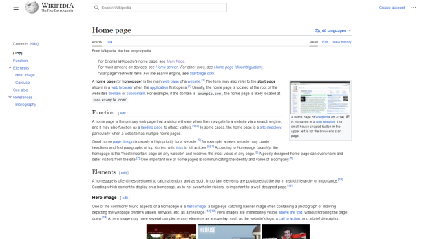 Die Wikipedia erhält ein neues Design.