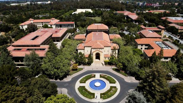 FILE PHOTO: Stanford University's campus is seen from atop Hoover Tower in Stanford