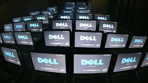 Laptops des US-Computerherstellers Dell
